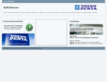 Tablet Screenshot of euromotores.com.br